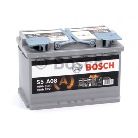 Bosch S5 A08 AGM 70Ah (ГЕЛЕВЫЙ)